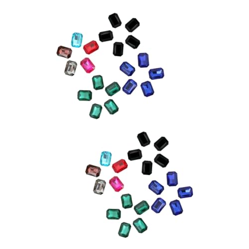 NIYANGLE 2 Sätze Rhinestone Achtkant Nägel Dekorationen Diy Schmuck Zubehör Für Nagelkunst Und Bastelprojekte 50 Stück * 2 NIYANGLE 2 Sätze Rhinestone Achtkant Nägel Dekorationen Diy Schmuck Zubehör Für Nagelkunst Und Bastelprojekte 50 Stück * 2 von NIYANGLE