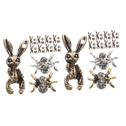 NIYANGLE 2 Sätze Schmuck Mit Nageldiamanten Nagel Charms Nagel Charme Reiz Strass-nägel-anhänger Nagelversorgung Maniküre-zubehör Geldschild Nagelzauber Metall 30 Stück * 2 NIYANGLE 2 Sätze Schmuck Mit Nageldiamanten Nagel Charms Nagel Charme Reiz Strass-nägel-anhänger Nagelversorgung Maniküre-zubehör Geldschild Nagelzauber Metall 30 Stück * 2 von NIYANGLE