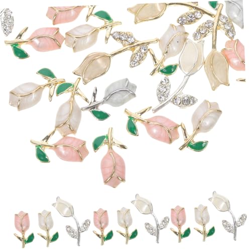 NIYANGLE 2 Sätze Teiliges Metallblumen Nagelkunst Zubehör Retro Diy Maniküre Dekoration Für Natürliche Und Künstliche Nägel Für Kreative Nail Art Designs 24 Stück * 2 NIYANGLE 2 Sätze Teiliges Metallblumen Nagelkunst Zubehör Retro Diy Maniküre Dekoration Für Natürliche Und Künstliche Nägel Für Kreative Nail Art Designs 24 Stück * 2 von NIYANGLE