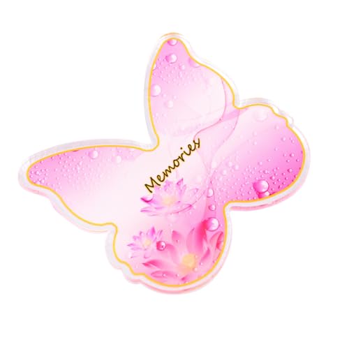 NIYANGLE 2 Stück Nagelkunst Farbpalette aus Resin Herzform Display Tablett für Nagelzubehör Farben für Nagellack und Kosmetik Leicht zu Reinigen und Professionell Gestaltet von NIYANGLE