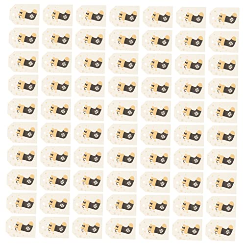 NIYANGLE 200Stücke Weihnachtsgeschenk Tags Vergoldete Hängende Tags Für DIY Verpackungsetiketten Und Dekoration Für Weihnachten Merry Christmas Karten NIYANGLE 200Stücke Weihnachtsgeschenk Tags Vergoldete Hängende Tags Für DIY Verpackungsetiketten Und Dekoration Für Weihnachten Merry Christmas Karten von NIYANGLE