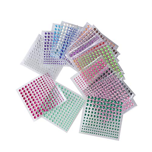 NIYANGLE 24Blätter DIY Aufkleber Selbstklebende Aufkleber Für Körper Gesicht Nägel Vielseitige Dekoration Für Feste Karneval Und Bastelarbeiten Hautfreundlich NIYANGLE 24Blätter DIY Aufkleber Selbstklebende Aufkleber Für Körper Gesicht Nägel Vielseitige Dekoration Für Feste Karneval Und Bastelarbeiten Hautfreundlich von NIYANGLE