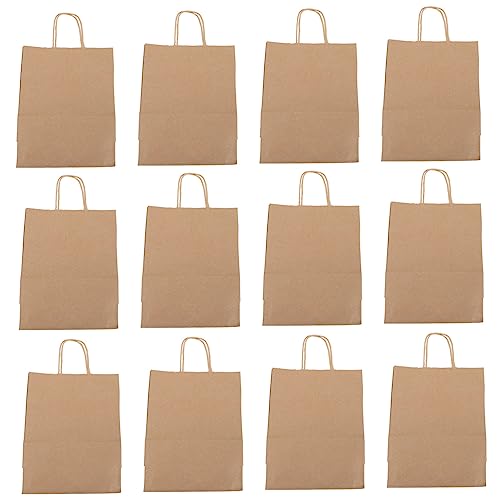 NIYANGLE 25 Stück Kraftpapier Tragetaschen Kleine Papiertüten für Umweltfreundliche Verpackungstaschen für Partys und Veranstaltungen NIYANGLE 25 Stück Kraftpapier Tragetaschen Kleine Papiertüten für Umweltfreundliche Verpackungstaschen für Partys und Veranstaltungen von NIYANGLE