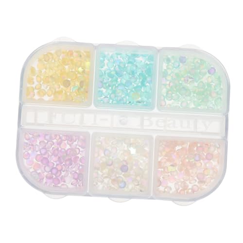 NIYANGLE 3 Boxen Farbenfrohe Resin Nageldekorationen Teiliges für Diy Maniküre Nail Art Charms und Zubehör aus Hochwertigem Harz für Kreative Designs NIYANGLE 3 Boxen Farbenfrohe Resin Nageldekorationen Teiliges für Diy Maniküre Nail Art Charms und Zubehör aus Hochwertigem Harz für Kreative Designs von NIYANGLE