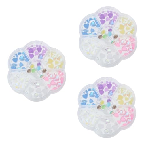NIYANGLE 3 Boxen Herzförmige Lollipop Nagelcharms für Diy Nagelkunst Dekorative Glassteine Maniküre Accessoires für Nageldesigns und Persönliche Verschönerungen NIYANGLE 3 Boxen Herzförmige Lollipop Nagelcharms für Diy Nagelkunst Dekorative Glassteine Maniküre Accessoires für Nageldesigns und Persönliche Verschönerungen von NIYANGLE