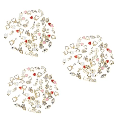 NIYANGLE 3 Sätze Barocke Nail Charms Diy Schmuck Für Schöne Nageldesigns Für Partys Weihnachten Und Geburtstage Langlebig Und Vielseitig Einsetzbar 60 Stück * 3 NIYANGLE 3 Sätze Barocke Nail Charms Diy Schmuck Für Schöne Nageldesigns Für Partys Weihnachten Und Geburtstage Langlebig Und Vielseitig Einsetzbar 60 Stück * 3 von NIYANGLE