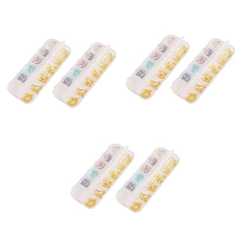 NIYANGLE 3 Sätze Nagelzubehör-set Nagelaufkleber Nägel Harry Entwürfe Uv Nail Art Nails Art Maniküre Set Manikürsets Nagelkunstdekoration Nagel Charme Nagelkunstzubehör Legierung 2boxen*3 NIYANGLE 3 Sätze Nagelzubehör-set Nagelaufkleber Nägel Harry Entwürfe Uv Nail Art Nails Art Maniküre Set Manikürsets Nagelkunstdekoration Nagel Charme Nagelkunstzubehör Legierung 2boxen*3 von NIYANGLE