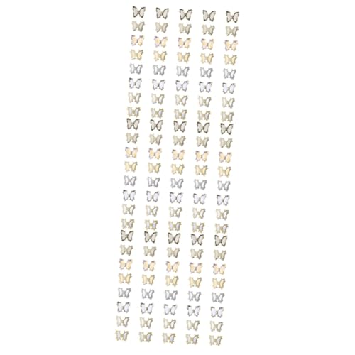 NIYANGLE 3 Sätze Schmetterling Nagelschmuck Set Teiliges Nail Art Zubehör Bunten Designs Für Kreative Maniküren Für Natürliche Und Künstliche Nägel Langlebig Aus Gefertigt 40 Stück * 3 NIYANGLE 3 Sätze Schmetterling Nagelschmuck Set Teiliges Nail Art Zubehör Bunten Designs Für Kreative Maniküren Für Natürliche Und Künstliche Nägel Langlebig Aus Gefertigt 40 Stück * 3 von NIYANGLE