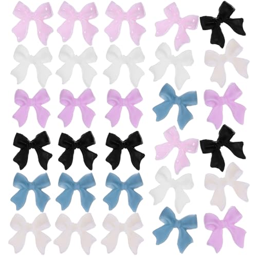 NIYANGLE 30 Stück Nagel Edelsteine Nägel funkeln Nail-Art-Bogen Bögen Nagelkunstperlen süße Nagelanhänger Maniküre-Ornamente Nagel Charms Nageldekor Maniküre Reiz Nagelzauber Harz NIYANGLE 30 Stück Nagel Edelsteine Nägel funkeln Nail-Art-Bogen Bögen Nagelkunstperlen süße Nagelanhänger Maniküre-Ornamente Nagel Charms Nageldekor Maniküre Reiz Nagelzauber Harz von NIYANGLE