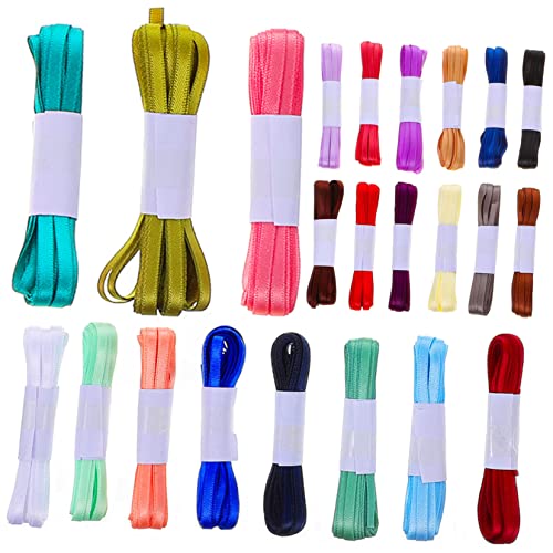 NIYANGLE 30 Stück Teiliges Diy Geschenkband Gemischte Farben pro für Hochzeitsdekoration Bastelarbeiten Fotografie und Verpackungen für Partys und Persönliche Projekte von NIYANGLE