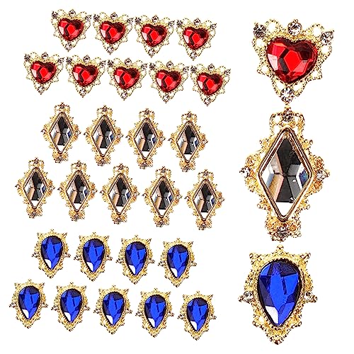 NIYANGLE 30Stücke Strasssteine für Maniküre Dekorationen Verschiedenen Designs für Nageldesigns und Besondere Anlässe Wie Hochzeiten und Partys NIYANGLE 30Stücke Strasssteine für Maniküre Dekorationen Verschiedenen Designs für Nageldesigns und Besondere Anlässe Wie Hochzeiten und Partys von NIYANGLE