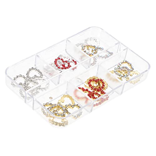 NIYANGLE 30Stücke Teiliges Nagelstrasssteine und Dekorationen für Nail Art Charms und Anhänger für DIY Nagelkunst für Fingernägel und Zehennägel für Funkelnde NIYANGLE 30Stücke Teiliges Nagelstrasssteine und Dekorationen für Nail Art Charms und Anhänger für DIY Nagelkunst für Fingernägel und Zehennägel für Funkelnde von NIYANGLE