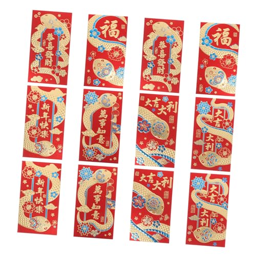 NIYANGLE 36 Stück 2025 Frühlingsfest Roter Umschlag Rotes Paket Hochzeit Chinesisches Neujahr Hongbao Mondneujahr Rote Umschläge Hochzeit Roter Umschlag Schlangenrote Umschläge NIYANGLE 36 Stück 2025 Frühlingsfest Roter Umschlag Rotes Paket Hochzeit Chinesisches Neujahr Hongbao Mondneujahr Rote Umschläge Hochzeit Roter Umschlag Schlangenrote Umschläge von NIYANGLE