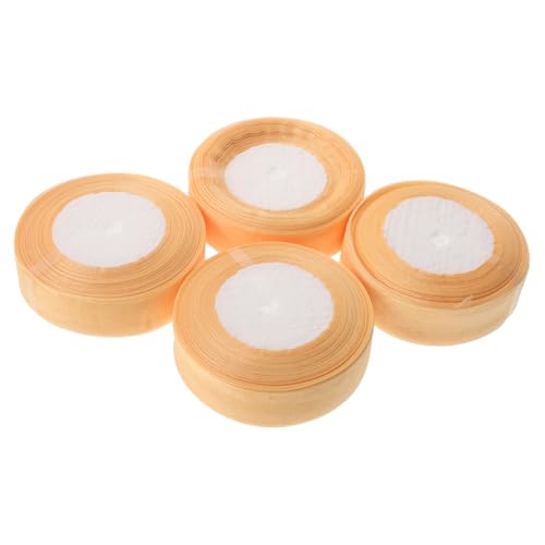 NIYANGLE 4 Rollen Transparente Schneegarnbänder Dekoratives Geschenkband für Hochzeiten Partys Blumenarrangements Diy Schleifen Festliche Verpackung Vielseitiges Bastelmaterial von NIYANGLE