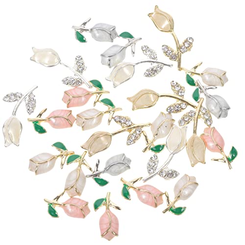 NIYANGLE 4 Sätze Metall Nail Art Charms Blüten Dekoration Für Diy Nageldesign Hochwertiges Maniküre Für Kreative Und Profis Vielseitig Einsetzbar Für Nägel Und Mehr 24 Stück * 4 NIYANGLE 4 Sätze Metall Nail Art Charms Blüten Dekoration Für Diy Nageldesign Hochwertiges Maniküre Für Kreative Und Profis Vielseitig Einsetzbar Für Nägel Und Mehr 24 Stück * 4 von NIYANGLE