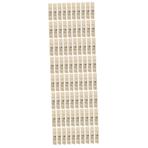 NIYANGLE 4 Sätze Papierabdeckungsgabel Und Löffel Utensil Taschen Geschirrtasche Table -tasche Papiertüten Für Partys -stäbchenbeutel Kraftpapier 100 Stück * 4 NIYANGLE 4 Sätze Papierabdeckungsgabel Und Löffel Utensil Taschen Geschirrtasche Table -tasche Papiertüten Für Partys -stäbchenbeutel Kraftpapier 100 Stück * 4 von NIYANGLE