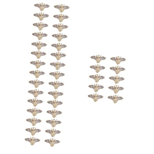 NIYANGLE 4 Sätze Teiliges Retro Bienen Nail Charms Aus Legierung Nagelschmuck Für Diy Maniküre Für Natürliche Und Künstliche Nägel Für Kreative Nageldesigns Und Bühnenauftritte 10 Stück * 4 NIYANGLE 4 Sätze Teiliges Retro Bienen Nail Charms Aus Legierung Nagelschmuck Für Diy Maniküre Für Natürliche Und Künstliche Nägel Für Kreative Nageldesigns Und Bühnenauftritte 10 Stück * 4 von NIYANGLE