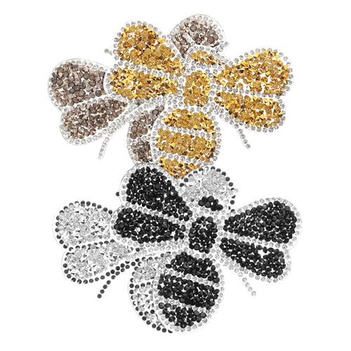 NIYANGLE 4 Stück Biene -strass -heißplatte Flicken Aufbügeln Bienenflicken Zum Aufbügeln Hut-patch Flicken Für Kleidung Jubel-patches Kleine Flicken Zum Aufbügeln Eisenhandwerk Strasssteine NIYANGLE 4 Stück Biene -strass -heißplatte Flicken Aufbügeln Bienenflicken Zum Aufbügeln Hut-patch Flicken Für Kleidung Jubel-patches Kleine Flicken Zum Aufbügeln Eisenhandwerk Strasssteine von NIYANGLE