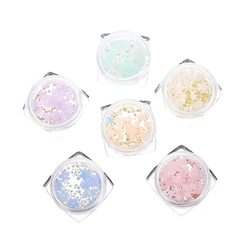NIYANGLE 5 Sätze Boxen Charms Farbwechselnde Nail Art Deko Für Diy Nagelverzierung Für Einfache Anwendung Natürlichen Und Künstlichen Nägeln 6boxen * 5 NIYANGLE 5 Sätze Boxen Charms Farbwechselnde Nail Art Deko Für Diy Nagelverzierung Für Einfache Anwendung Natürlichen Und Künstlichen Nägeln 6boxen * 5 von NIYANGLE