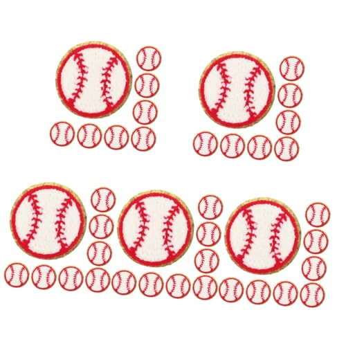 NIYANGLE 5 Sätze Kleidungsflecken Für Den Täglichen Gebrauch Kappen Baseball Damen Baseballmütze Sportgestickte Aufnäher Sport-patch Baseballapplikation Party Handtuchleine 15 Stücke * 5 NIYANGLE 5 Sätze Kleidungsflecken Für Den Täglichen Gebrauch Kappen Baseball Damen Baseballmütze Sportgestickte Aufnäher Sport-patch Baseballapplikation Party Handtuchleine 15 Stücke * 5 von NIYANGLE