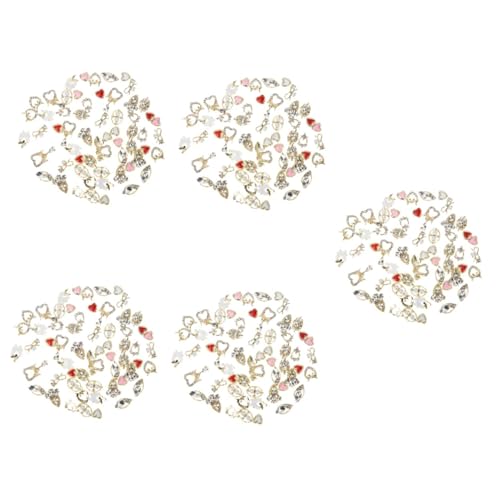 NIYANGLE 5 Sätze Nagelkunst Charms Süße Bow Nageldekorationen Aus Legierung Für Diy Maniküre Geeignet Für Kreative Nail Art Designs Und 60 Stück * 5 NIYANGLE 5 Sätze Nagelkunst Charms Süße Bow Nageldekorationen Aus Legierung Für Diy Maniküre Geeignet Für Kreative Nail Art Designs Und 60 Stück * 5 von NIYANGLE