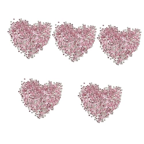 NIYANGLE 5 Stück Flachboden Strasssteine für Nail Art Pastellrosa Diy Dekoration für Maniküre Bastelbedarf für Schmuck und Projekte Leicht und Tragbar NIYANGLE 5 Stück Flachboden Strasssteine für Nail Art Pastellrosa Diy Dekoration für Maniküre Bastelbedarf für Schmuck und Projekte Leicht und Tragbar von NIYANGLE