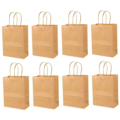NIYANGLE 50 Stück Kraftpapier Tüten Wiederverwendbare Papiertüten für Partybedarf Lagerbehälter Gelb für Büro und Aufbewahrung Büchern NIYANGLE 50 Stück Kraftpapier Tüten Wiederverwendbare Papiertüten für Partybedarf Lagerbehälter Gelb für Büro und Aufbewahrung Büchern von NIYANGLE