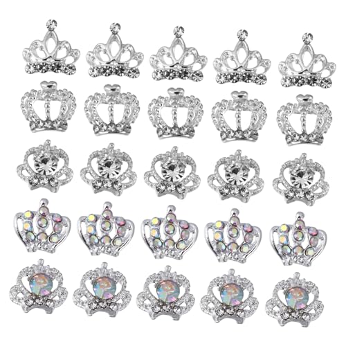 NIYANGLE 50 Stück Nagelaufkleber Bohrkrone Dekoration Hochzeit Silbernieten Nageljuwelen Gold Damen Nagel Strasssteine Maniküre Zubehör DIY Zubehör Für Nagellegierung NIYANGLE 50 Stück Nagelaufkleber Bohrkrone Dekoration Hochzeit Silbernieten Nageljuwelen Gold Damen Nagel Strasssteine Maniküre Zubehör DIY Zubehör Für Nagellegierung von NIYANGLE