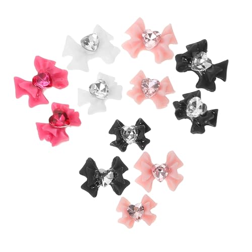 NIYANGLE 80 Stck Teiliges Nail Art Charms Schleifen Nail Charms Farben Nagelschmuck für DIY Maniküre Eleganter Nagel für Professionelle und Private Anwendung Vielseitig und Funkelnd NIYANGLE 80 Stck Teiliges Nail Art Charms Schleifen Nail Charms Farben Nagelschmuck für DIY Maniküre Eleganter Nagel für Professionelle und Private Anwendung Vielseitig und Funkelnd von NIYANGLE