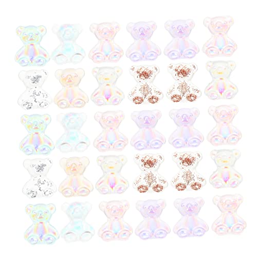 NIYANGLE 80Stücke Harz Nail Art Dekorationszubehör Einzigartige Cartoon Ornamente Für DIY Nageldesigns Perfektes Kunstharz Nagelzubehör von NIYANGLE