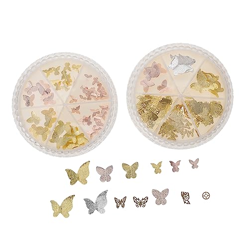 NIYANGLE Boxen Charms DIY für Maniküre Langlebig für Nail Art NIYANGLE Boxen Charms DIY für Maniküre Langlebig für Nail Art von NIYANGLE
