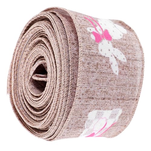 NIYANGLE Bunten Drahtkante Geschenkband für Ostern für Bastelarbeiten Geschenkpäckchen und Festliche Dekorationen NIYANGLE Bunten Drahtkante Geschenkband für Ostern für Bastelarbeiten Geschenkpäckchen und Festliche Dekorationen von NIYANGLE