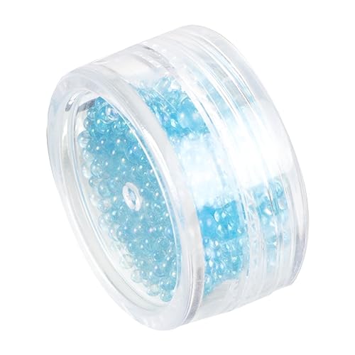 NIYANGLE DIY Kristallperlen für Nail Art Mikro Perlen Blau Langlebige Poröse Glasperlen Zubehör für Maniküre und Nail Designs Zuhause NIYANGLE DIY Kristallperlen für Nail Art Mikro Perlen Blau Langlebige Poröse Glasperlen Zubehör für Maniküre und Nail Designs Zuhause von NIYANGLE