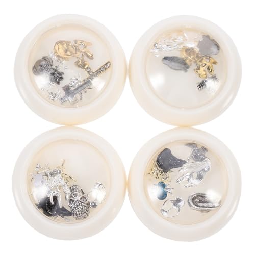 NIYANGLE Halloween Dekoration Nagelschmuck Aus Legierung Für DIY Maniküre Für Halloween Nail Art Vielseitig Einsetzbar Für Natürliche Und Künstliche Nägel NIYANGLE Halloween Dekoration Nagelschmuck Aus Legierung Für DIY Maniküre Für Halloween Nail Art Vielseitig Einsetzbar Für Natürliche Und Künstliche Nägel von NIYANGLE