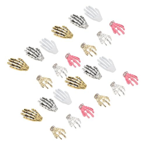 NIYANGLE Halloween Nagelkunst Charms Metall Langlebig DIY Nageldekoration Schädel Handmotiv Vielseitig für Festival Nail Art Schmuck und Handwerk NIYANGLE Halloween Nagelkunst Charms Metall Langlebig DIY Nageldekoration Schädel Handmotiv Vielseitig für Festival Nail Art Schmuck und Handwerk von NIYANGLE