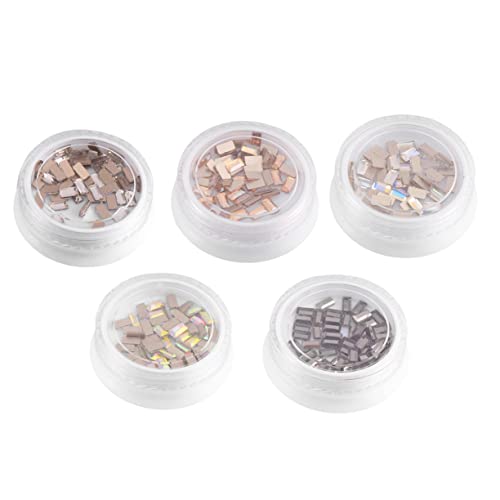 NIYANGLE Nail Art Sticker mit Funkelnden Strasssteinen Selbstklebende Deko für Maniküre Diy Zubehör für Nägel und Mehr für Nagelkunst und Profis NIYANGLE Nail Art Sticker mit Funkelnden Strasssteinen Selbstklebende Deko für Maniküre Diy Zubehör für Nägel und Mehr für Nagelkunst und Profis von NIYANGLE
