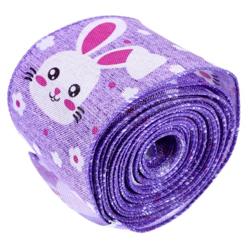 NIYANGLE Ostern Geschenkband mit Drahtkante Buntes Dekorationsband für Bastelprojekte Geschenkverpackungen und Osterdekoration NIYANGLE Ostern Geschenkband mit Drahtkante Buntes Dekorationsband für Bastelprojekte Geschenkverpackungen und Osterdekoration von NIYANGLE