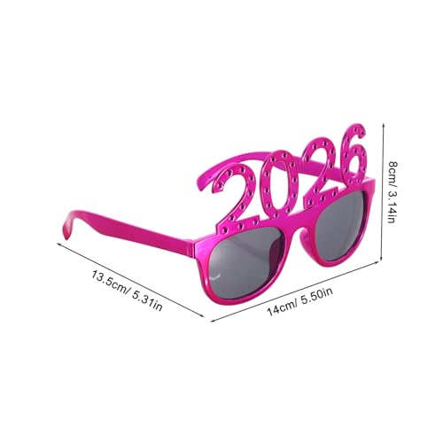 NIYANGLE Party Brillen mit Funkelnden Zahlen Leichte Langlebige Pc Partybrille für Silvester Abschlussfeier und Festliche Events Stylische Foto Requisiten für Unvergessliche NIYANGLE Party Brillen mit Funkelnden Zahlen Leichte Langlebige Pc Partybrille für Silvester Abschlussfeier und Festliche Events Stylische Foto Requisiten für Unvergessliche von NIYANGLE