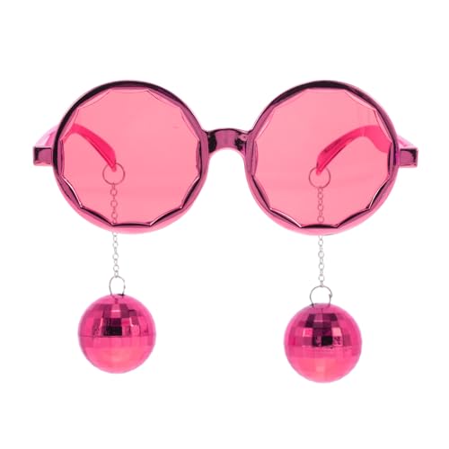 NIYANGLE Retro Disco Partybrille Mit Spiegelgläsern Lustige Und Ausgefallene Sonnenbrille Für Erwachsene Fotorequisite Für Feiern Und Partys Unisex Eyewear Für Männer Und Frauen von NIYANGLE