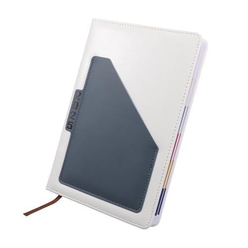 NIYANGLE Zeitplan Haushaltsplaner Buch Persönlicher Notizblock Süßer Notizblock Tragbarer Akademischer Planer Haushaltsplaner Organizer Täglicher Planer Organizer Notizpolster Pu-leder von NIYANGLE