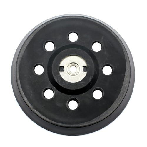125 mm Schleifteller für Metabo SXE 325 Intec 425 Turbotec 631220000 (schwarz) von NIYATA