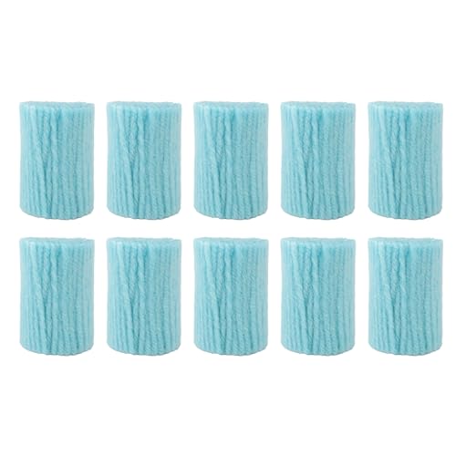 Knüpfgarn-Set mit 10 Rollen, Massengarn für Häkelteppiche, Tufting-Teppiche mit Mehrzweck-Polyesterfäden Zum Basteln, für Heimtextilien, Teppiche, Wandteppiche, Vorleger, Decken Knüpfgarn-Set mit 10 Rollen, Massengarn für Häkelteppiche, Tufting-Teppiche mit Mehrzweck-Polyesterfäden Zum Basteln, für Heimtextilien, Teppiche, Wandteppiche, Vorleger, Decken von NIZUUONE