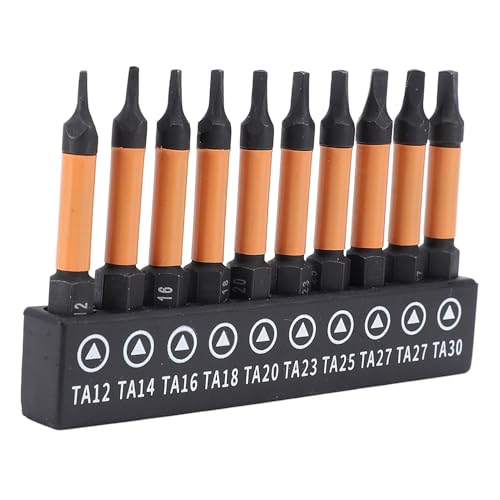NIZUUONE Bit mit Magnetischer Dreieckiger Set 10 Teile Sim Hex Stahl 1/4 Zoll für die Garagenwartung NIZUUONE Bit mit Magnetischer Dreieckiger Set 10 Teile Sim Hex Stahl 1/4 Zoll für die Garagenwartung von NIZUUONE