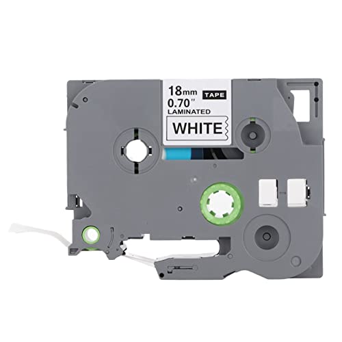 NIZUUONE Etikett Maker Tape Smart Sensors Wasserdichtes Abdeckungsbedeckung Etikett Maker Tape für PT E100 PT D210 P700 Farbe Schwarz auf Weiß für Abzeichen Material Identifikation Hilfe 1 in NIZUUONE Etikett Maker Tape Smart Sensors Wasserdichtes Abdeckungsbedeckung Etikett Maker Tape für PT E100 PT D210 P700 Farbe Schwarz auf Weiß für Abzeichen Material Identifikation Hilfe 1 in von NIZUUONE