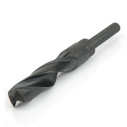 NIZUUONE HSS-Spiralbohrer, 1, 2 Zoll Durchmesser, Fräser mit Reduziertem Schaft 1 (20MM) von NIZUUONE