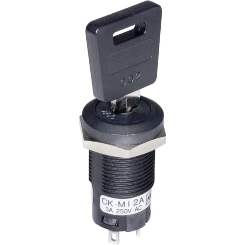 NKK SWITCHES CKM13EFW01 CKM13EFW01 Schlüsselschalter 250 V/AC 3A 1 x EIN/Aus/EIN 2 x 45° 1St. NKK SWITCHES CKM13EFW01 CKM13EFW01 Schlüsselschalter 250 V/AC 3A 1 x EIN/Aus/EIN 2 x 45° 1St. von NKK SWITCHES