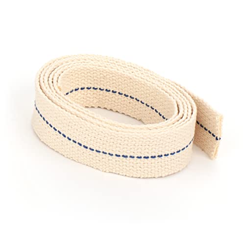 NKlaus 1 Meter 25mm 100% Natürliche Baumwolle Lampendocht flach Litzendocht Laternendocht für Ölbrenner Öllampe mit gereinigtem Petroleum 1302 NKlaus 1 Meter 25mm 100% Natürliche Baumwolle Lampendocht flach Litzendocht Laternendocht für Ölbrenner Öllampe mit gereinigtem Petroleum 1302 von NKlaus
