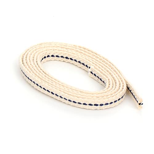 NKlaus 1 Meter 4,5mm 100% Natürliche Baumwolle Lampendocht flach Litzendocht Laternendocht für Ölbrenner Öllampe mit gereinigtem Petroleum 1291 NKlaus 1 Meter 4,5mm 100% Natürliche Baumwolle Lampendocht flach Litzendocht Laternendocht für Ölbrenner Öllampe mit gereinigtem Petroleum 1291 von NKlaus