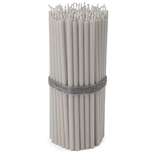 NKlaus - 100x Stabkerzen grau Rußfrei Tropffrei dünn L 16cm Qualität Paraffinwachs 36115 NKlaus - 100x Stabkerzen grau Rußfrei Tropffrei dünn L 16cm Qualität Paraffinwachs 36115 von NKlaus
