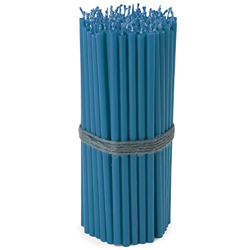 NKlaus - 100x Stabkerzen hellblau Tropf- Rußfrei dünn L 16cm Premium Paraffinwachs 36111 NKlaus - 100x Stabkerzen hellblau Tropf- Rußfrei dünn L 16cm Premium Paraffinwachs 36111 von NKlaus